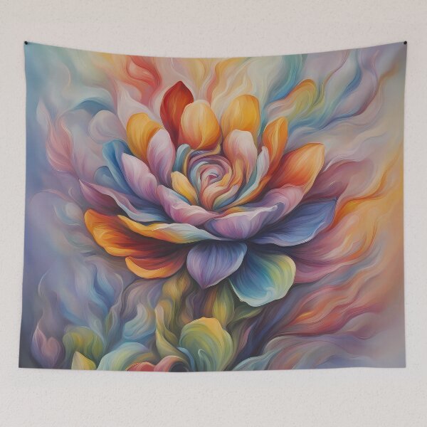 Item preview, Fantasy Flower Painting designed and sold by CalmnessbyChoice.