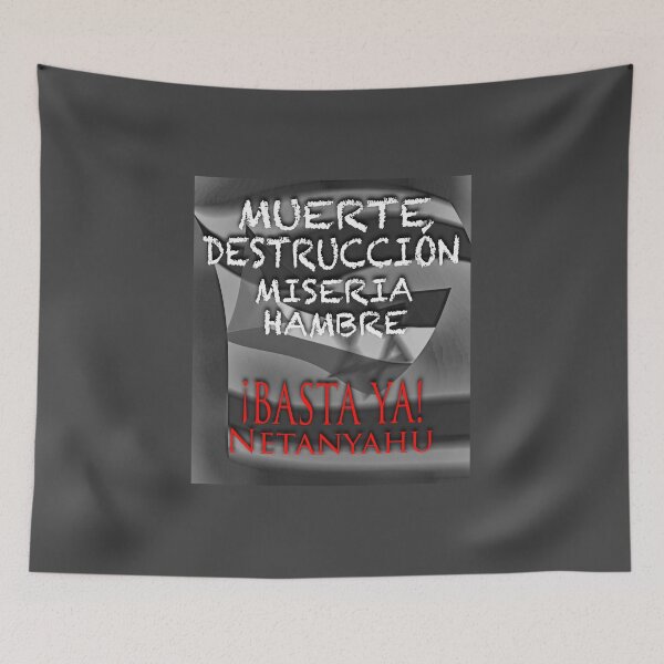 Item preview, Enough is enough, Netanyahu designed and sold by manoloshoping.