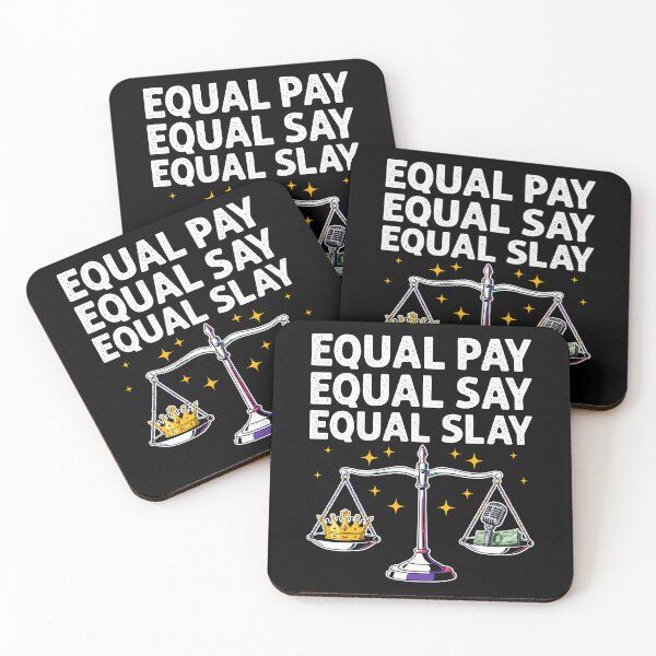 Item preview, EQUAL PAY, EQUAL SAY, EQUAL SLAY -  LGBTQIA+ GIFT designed and sold by KEF Custom.