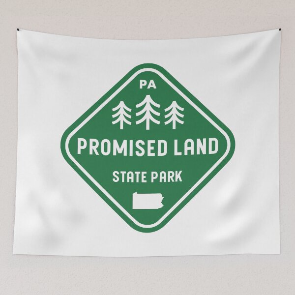 Item preview, Promised Land State Park Pennsylvania Rhombus designed and sold by bivenart.