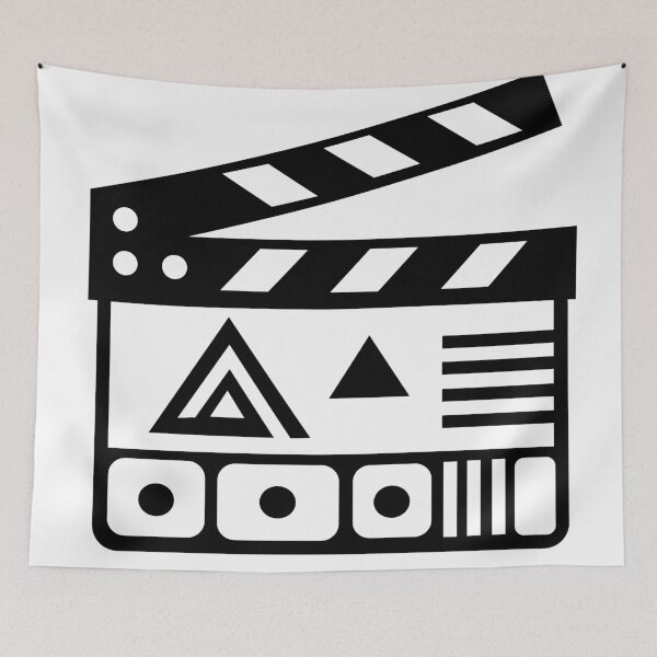 Item preview, Film Clapboard Icon – Cinematic Design for Movie Lovers designed and sold by quibrak.