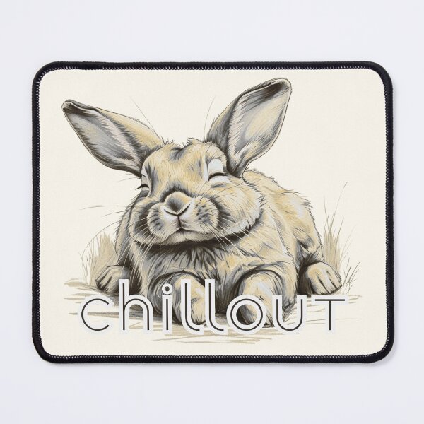 Item preview, Chillout - my rabbit designed and sold by agamilion.