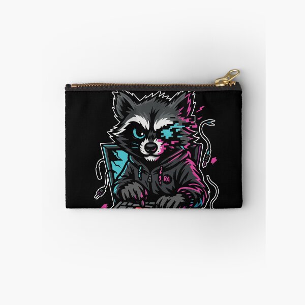 Item preview, Be the Glitch – Digital Rebel Raccoon Hacker designed and sold by Rebel Animal.