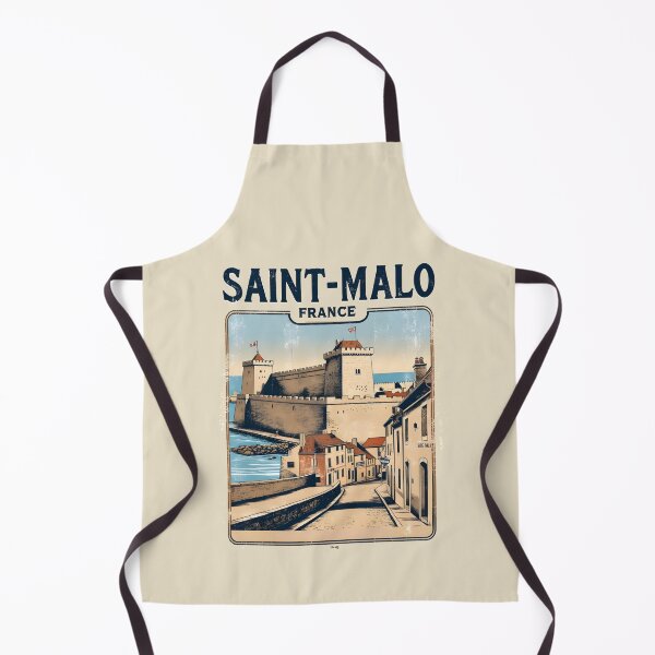Item preview, A Vintage Illustration of Saint-Malo - France designed and sold by GoodOldVintage.