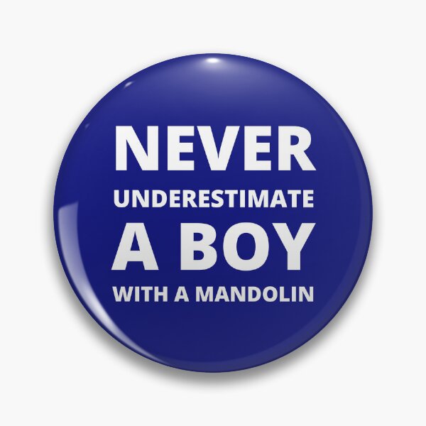 Item preview, Never underestimate a boy with a mandolin designed and sold by fev-rocks.