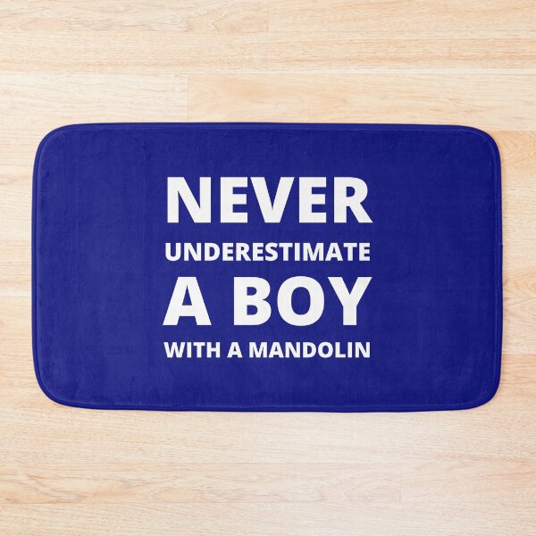 Item preview, Never underestimate a boy with a mandolin designed and sold by fev-rocks.