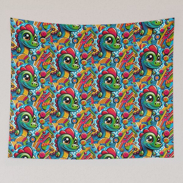 Item preview, cute dinosaur designed and sold by Dogandesighn.