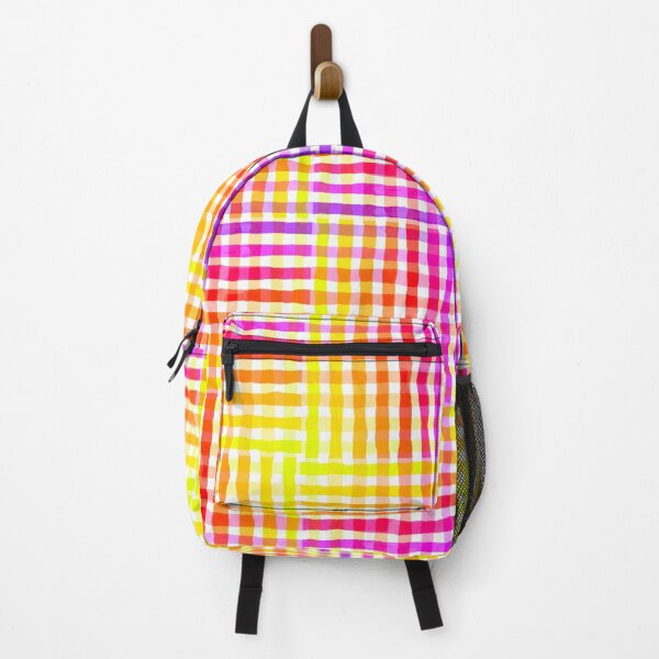 Item preview, Rainbow striped pattern checkered designed and sold by jancajiravova.