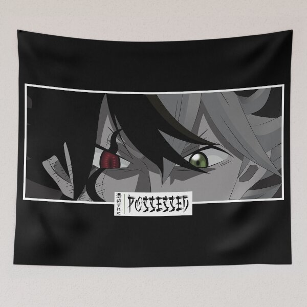 Item preview, Possessed Anime Eyes Monochrome Japanese Cozy Manga designed and sold by Otakurypto.