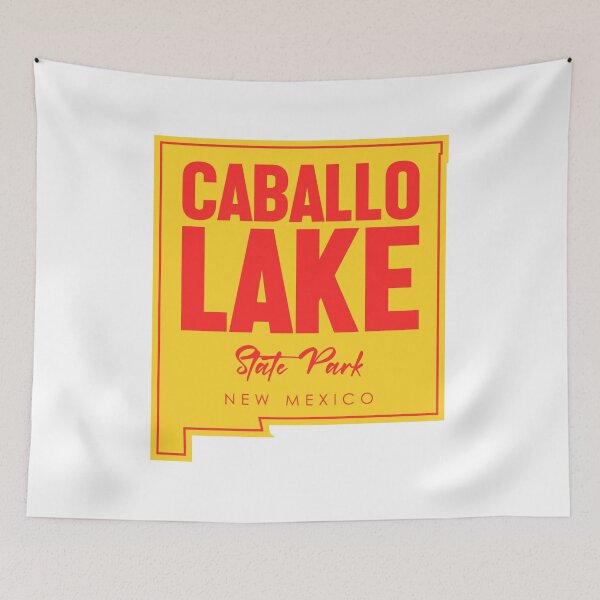 Item preview, Caballo Lake State Park New Mexico Map designed and sold by bivenart.