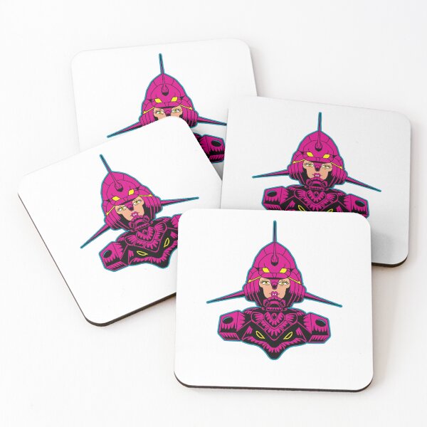 Item preview, Cyber Mecha Fusion Sticker – Neon Anime Style designed and sold by hoggylorente.