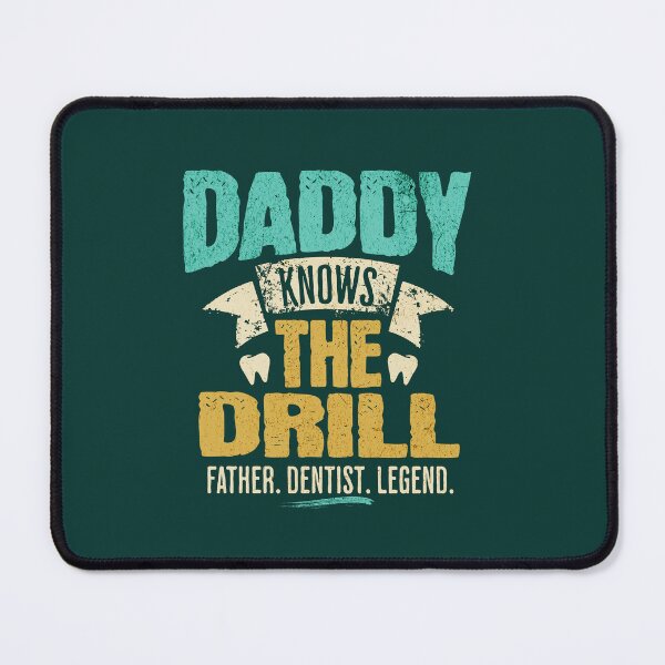 Item preview, I Have Two Titles Daddy and Dentist – Funny Father’s Day Design for Men designed and sold by DAMOTAmagazine.