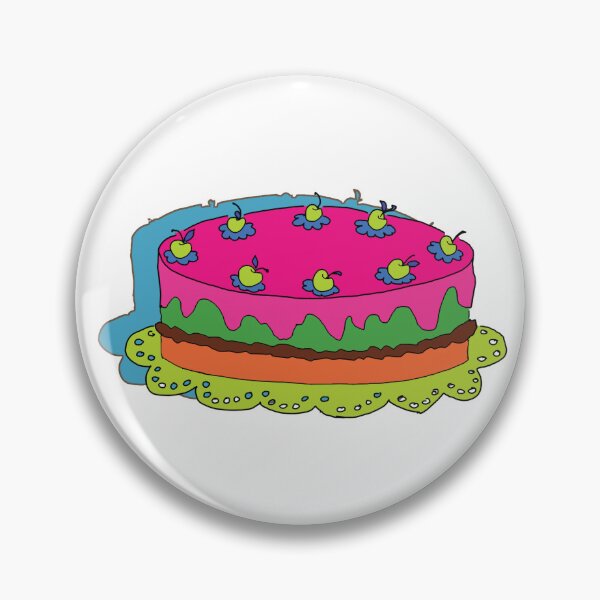 Item preview, neon cake designed and sold by LenKa25.