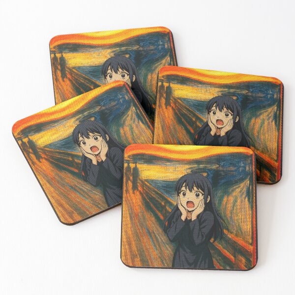 Item preview, The Anime Scream – Munch Reimagined in Manga Style designed and sold by Neonyx2020.