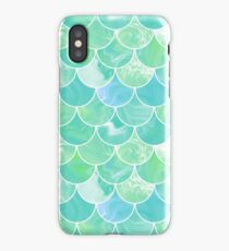 Green scales iPhone Case
