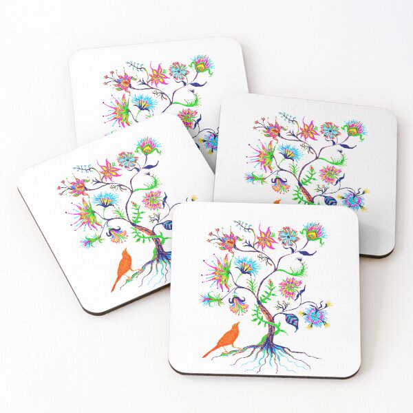 Item preview, A tree of life and a bird designed and sold by annasofia.