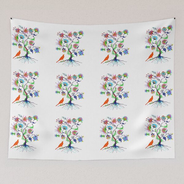 Item preview, A tree of life and a bird designed and sold by annasofia.