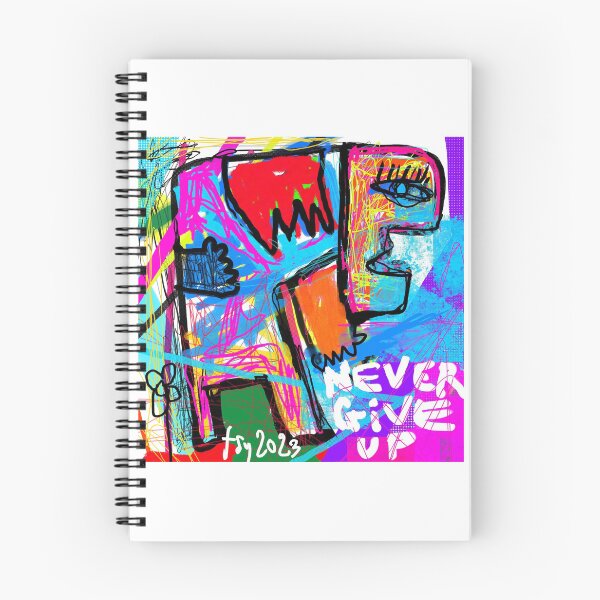 Item preview, NEVER GIVE UP 2023 designed and sold by tomasz jakub sysło.