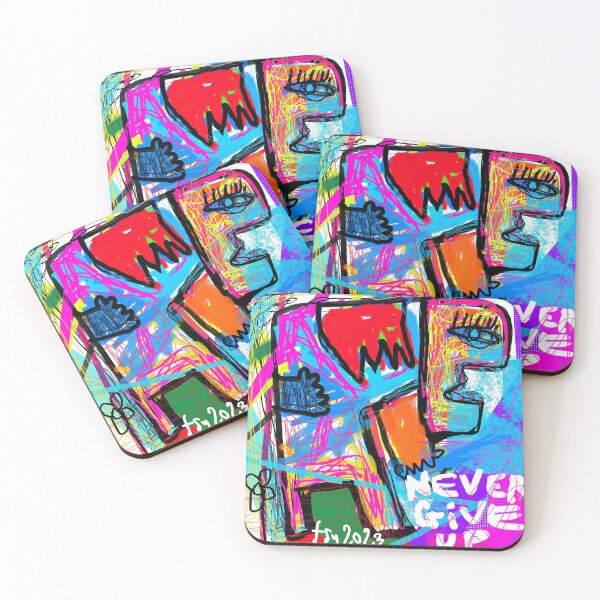 Item preview, NEVER GIVE UP 2023 designed and sold by tomasz jakub sysło.