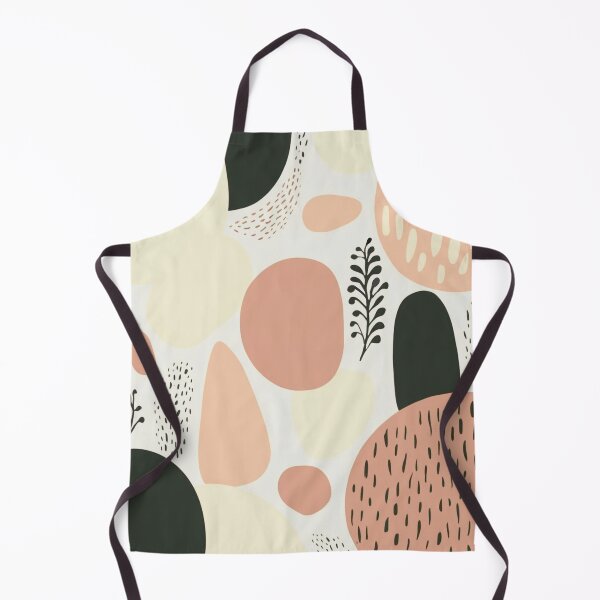 Item preview, Modern Boho Abstract Shapes - Peach, Ivory designed and sold by StarStudio360.