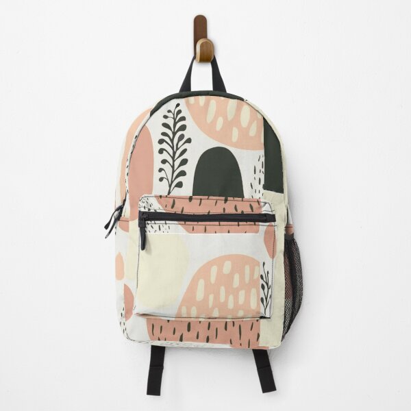 Item preview, Modern Boho Abstract Shapes - Peach, Ivory designed and sold by StarStudio360.