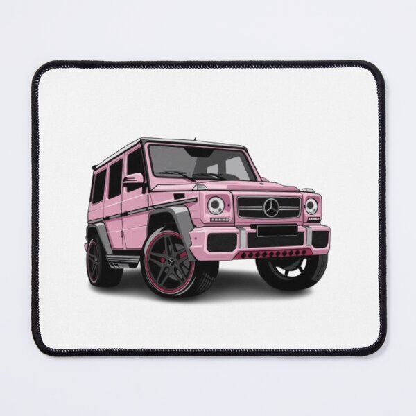 Item preview, G class g wagon pink car designed and sold by Nagikseyanart.
