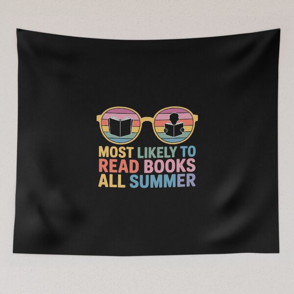 Item preview, most likely to read books all summer designed and sold by jkrphoto.