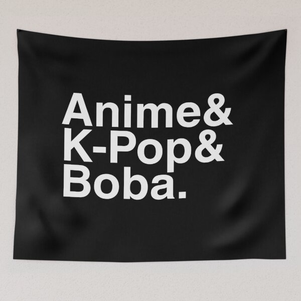 Item preview, Anime & K-Pop & Boba. designed and sold by FlynnWolf.