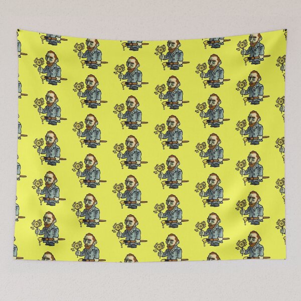 Item preview, Sunflower Van Gogh inspired  designed and sold by Gustavo Mol da Cunha.