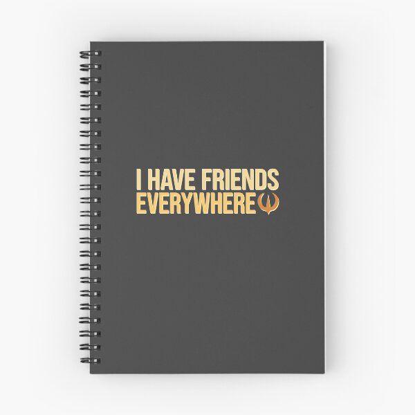 Item preview, I Have Friends Everywhere - Bright designed and sold by LivelyLexie.