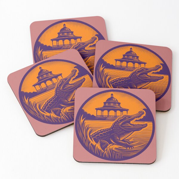 Item preview, An alligator emerges from the waters of Humboldt Park in Chicago. designed and sold by thechoice1.