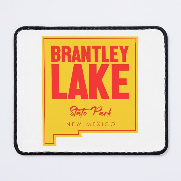 Item preview, Brantley Lake State Park New Mexico Map designed and sold by bivenart.