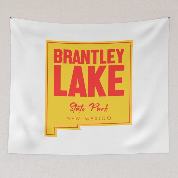 Item preview, Brantley Lake State Park New Mexico Map designed and sold by bivenart.