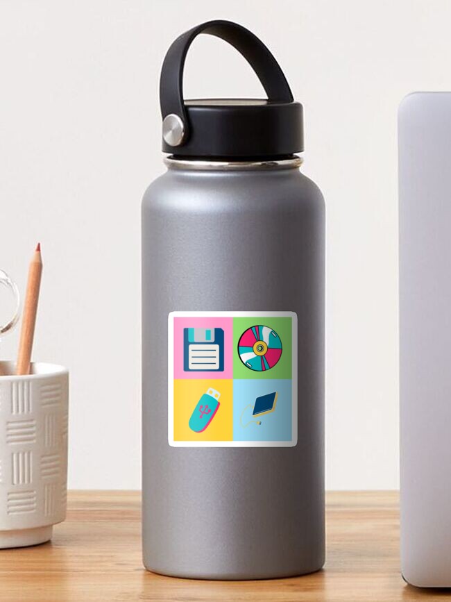 Thumbnail 1 of 3, Sticker, Data Security for Geriatric millennials designed and sold by NicRR.