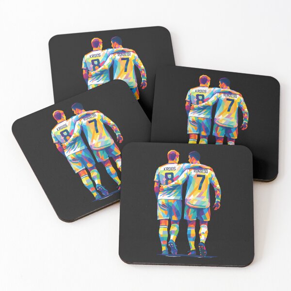 Item preview, Cristiano Ronaldo & Toni Kroos Wpap Art designed and sold by Brian Connor.