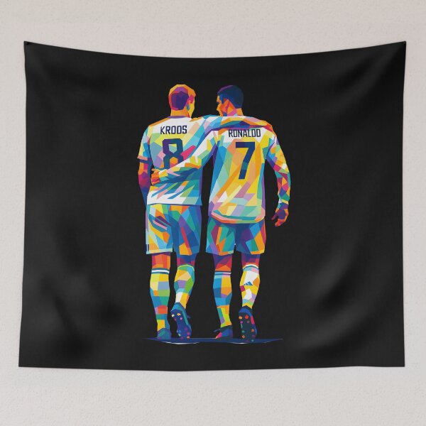 Item preview, Cristiano Ronaldo & Toni Kroos Wpap Art designed and sold by Brian Connor.