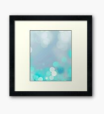 Sparkling water Framed Print