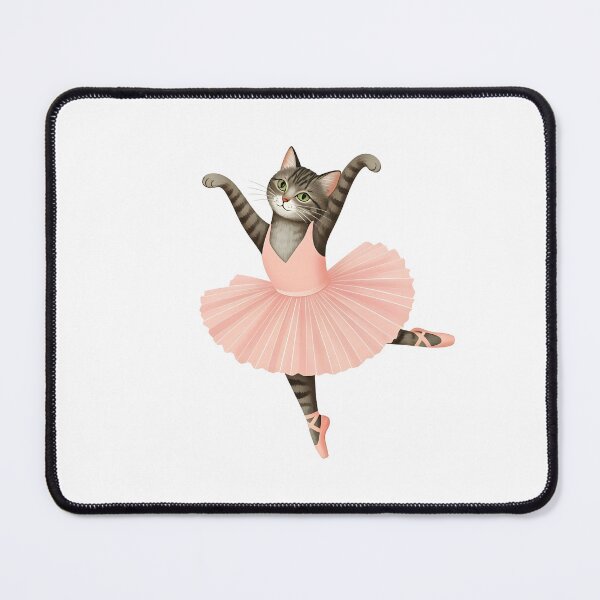 Item preview, Cat ballerina designed and sold by PrintLabStudio.