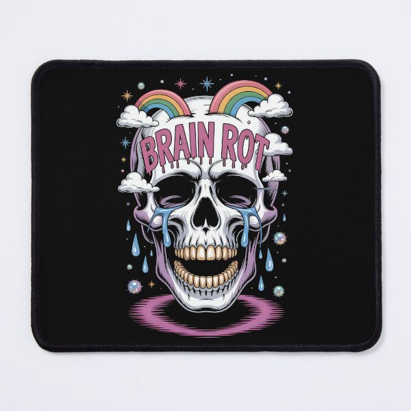 Item preview, Brain Rot skull designed and sold by SidTastic .