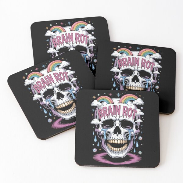 Item preview, Brain Rot skull designed and sold by SidTastic .
