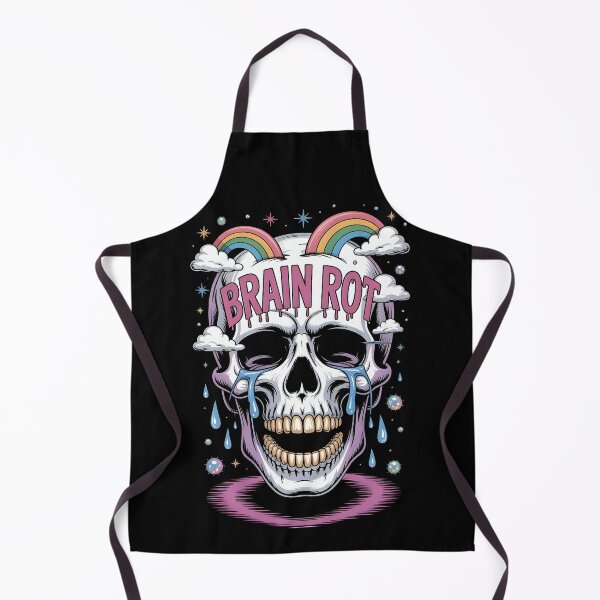 Item preview, Brain Rot skull designed and sold by SidTastic .