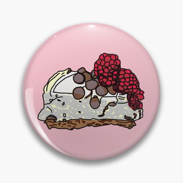Item preview, Slice of Chocolate Chip Cheesecake Art  designed and sold by ellenhenry.
