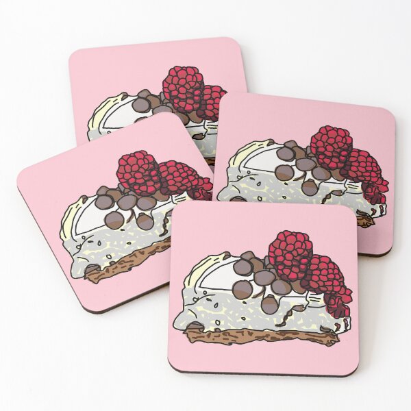 Item preview, Slice of Chocolate Chip Cheesecake Art  designed and sold by ellenhenry.