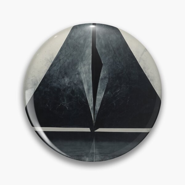 Item preview, Dark Reflection – Minimalist Abstract Geometric Pyramid Design designed and sold by Victor Shadehorn.