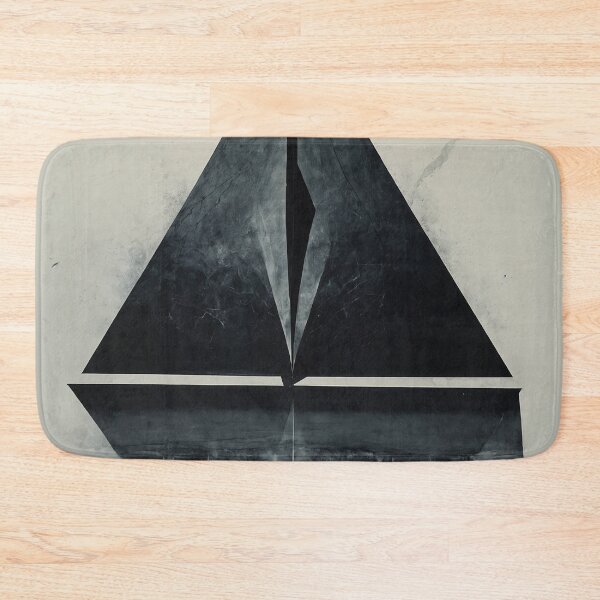 Item preview, Dark Reflection – Minimalist Abstract Geometric Pyramid Design designed and sold by Victor Shadehorn.