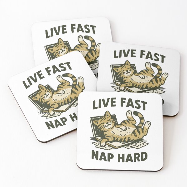 Item preview, Subversive Kitty – Live Fast Nap Hard designed and sold by OpenArt.