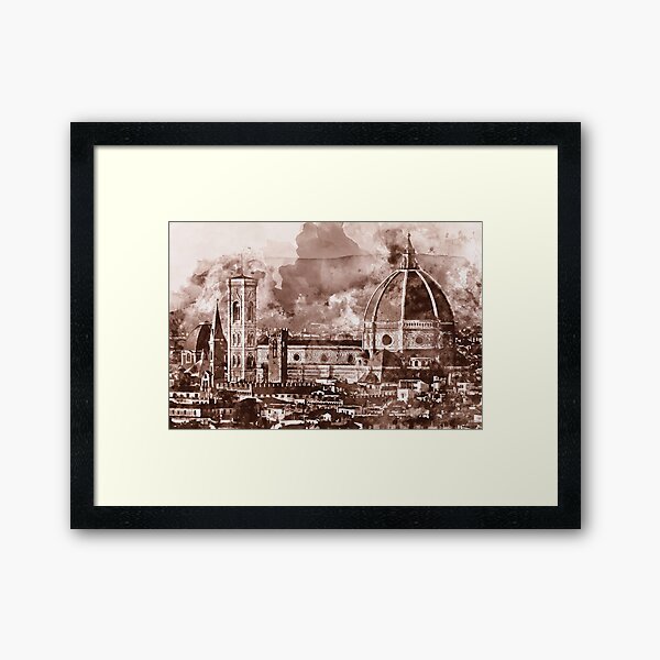 Item preview, Florence, Beauty of Italy designed and sold by AM FineArtPrints.