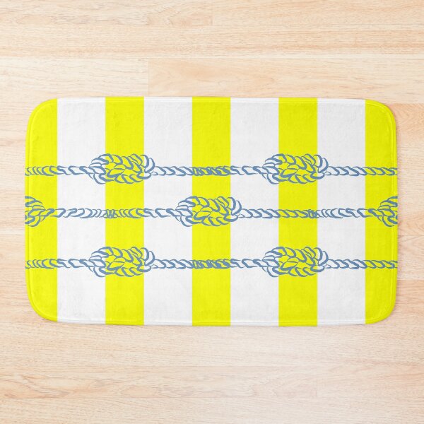 Item preview, Nautical Vibe Knot Yellow strips designed and sold by GrifonJ.