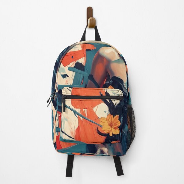 Item preview, Floral Rebirth – Bold Abstract Goddess Wrapped in Brushstrokes designed and sold by Victor Shadehorn.