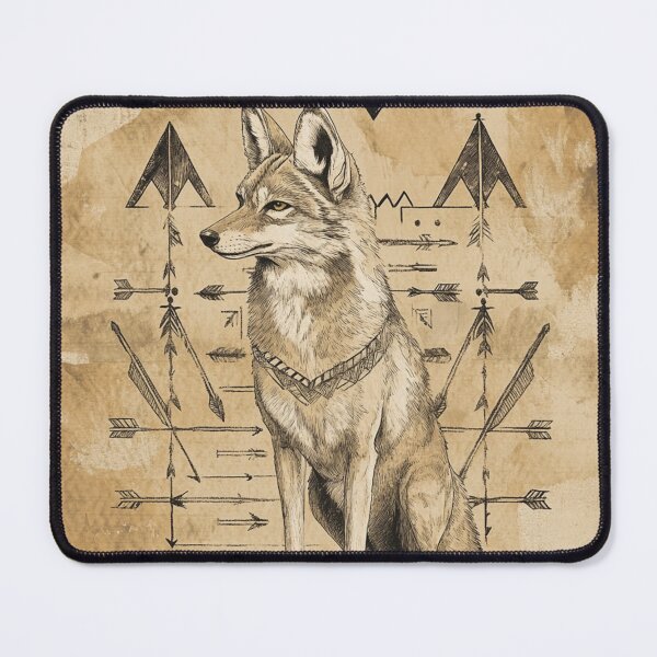 Item preview, Coyote Spirit Among Arrows designed and sold by daila70.